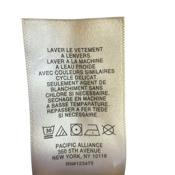 Jones New York XXL Coastal Chic Striped Sweater Nautical Rope Shoulder Detail - Picture 6 of 13